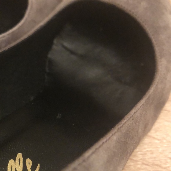 L'INTERVALLE—LARIBA GREY SUEDE - Picture 10 of 16